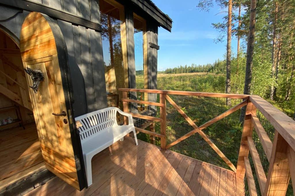 Viking House In The Tree! Jacuzzi, Sauna,apkure! Hébergement de vacances Lici (Talsi)